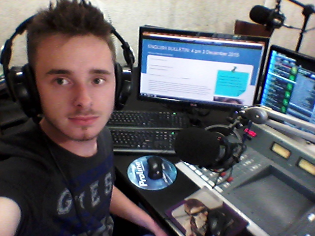 How do you prepare for a radio show?