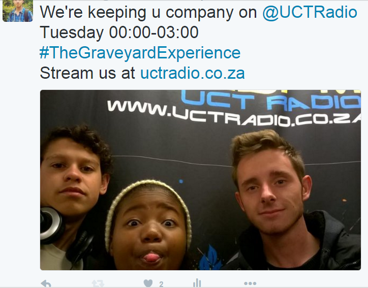 Radio debut: testing 1,2