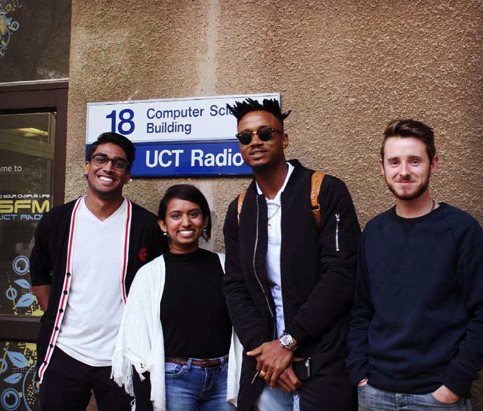 Nigerian star on the radio