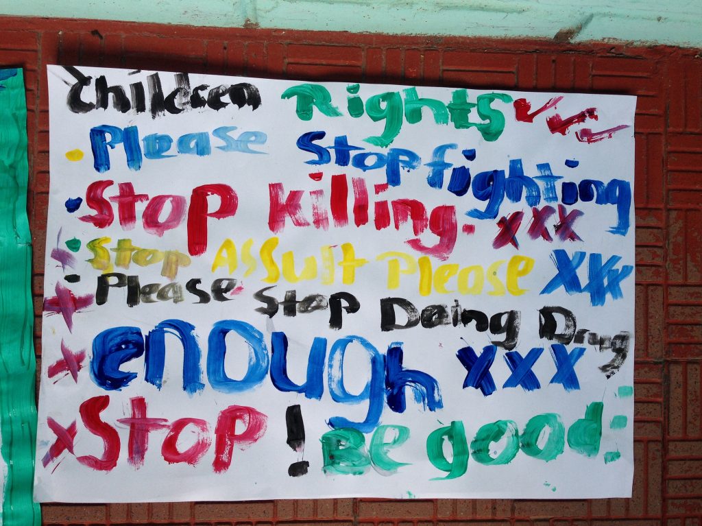 children rights please stop fighting